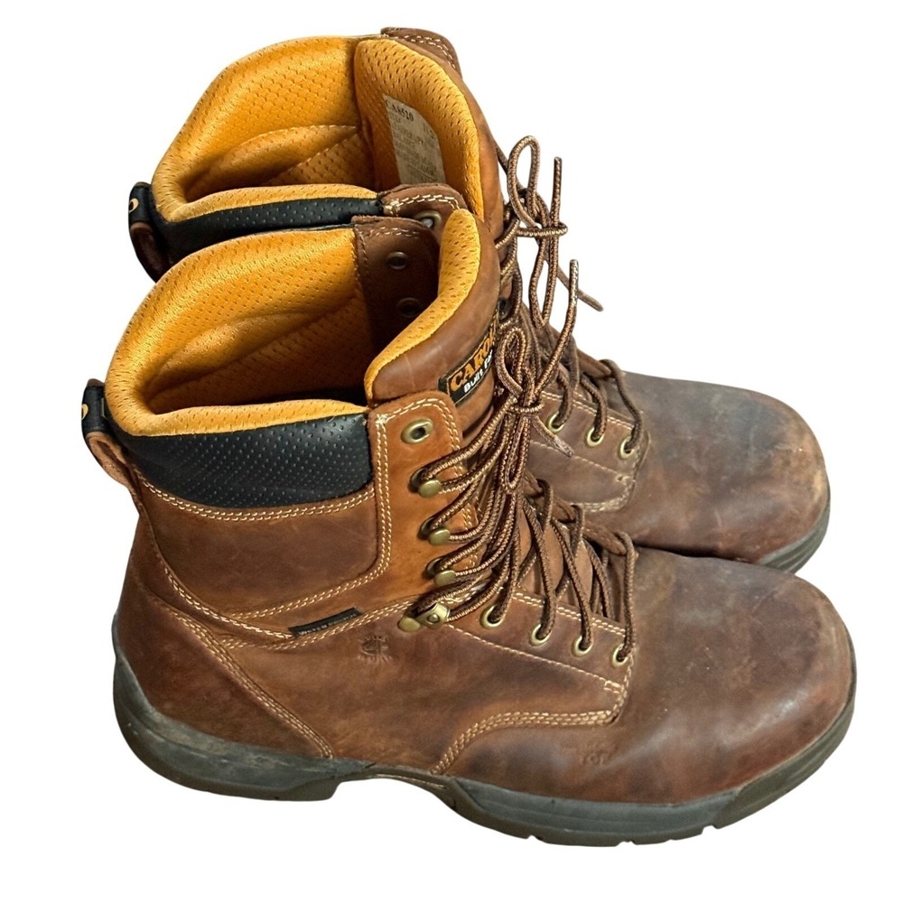 Carolina Bruno Hi 8" Waterproof Work Boots Steel Toe EH Safety Mens Size 11 E2